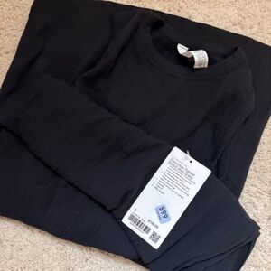 NWT lululemon pleated maxi dress in black